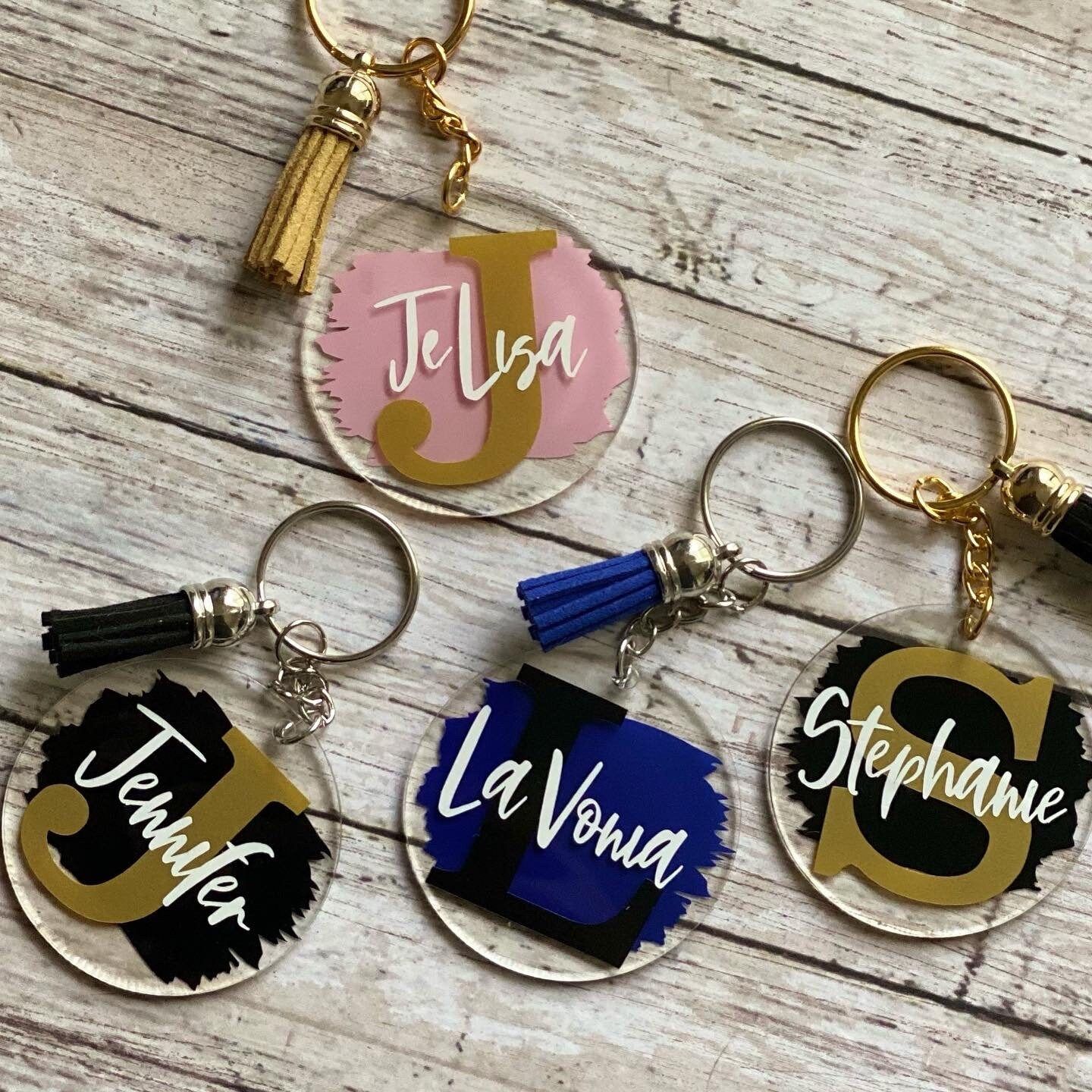 Personalized Name Keychains