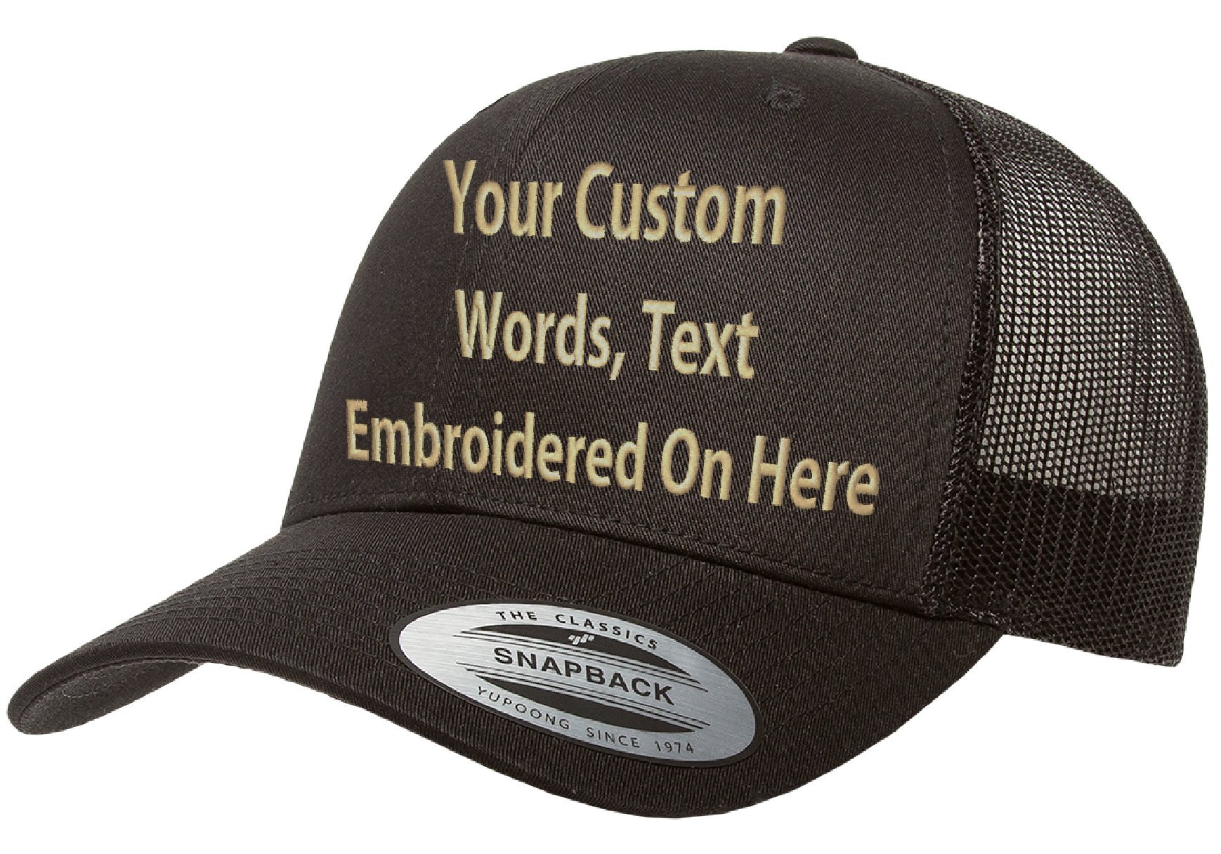 Custom Embroidered Trucker Cap