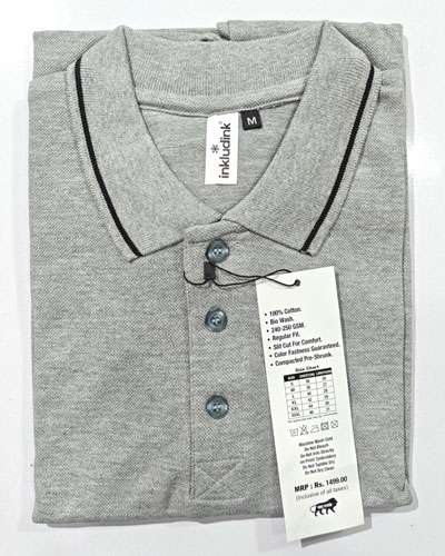 Grey Polo T-Shirt