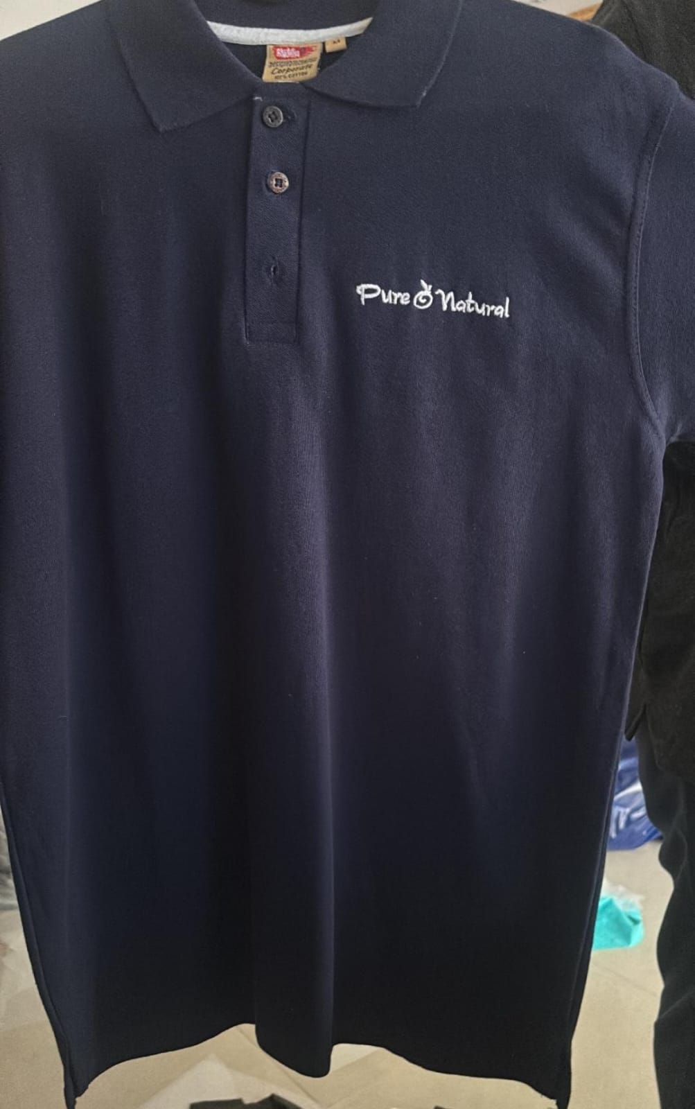 Custom text Polo T-Shirt