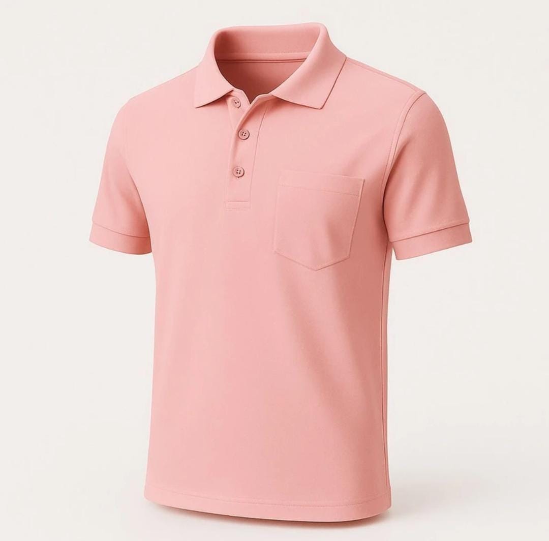 Light Pink Polo T-Shirt