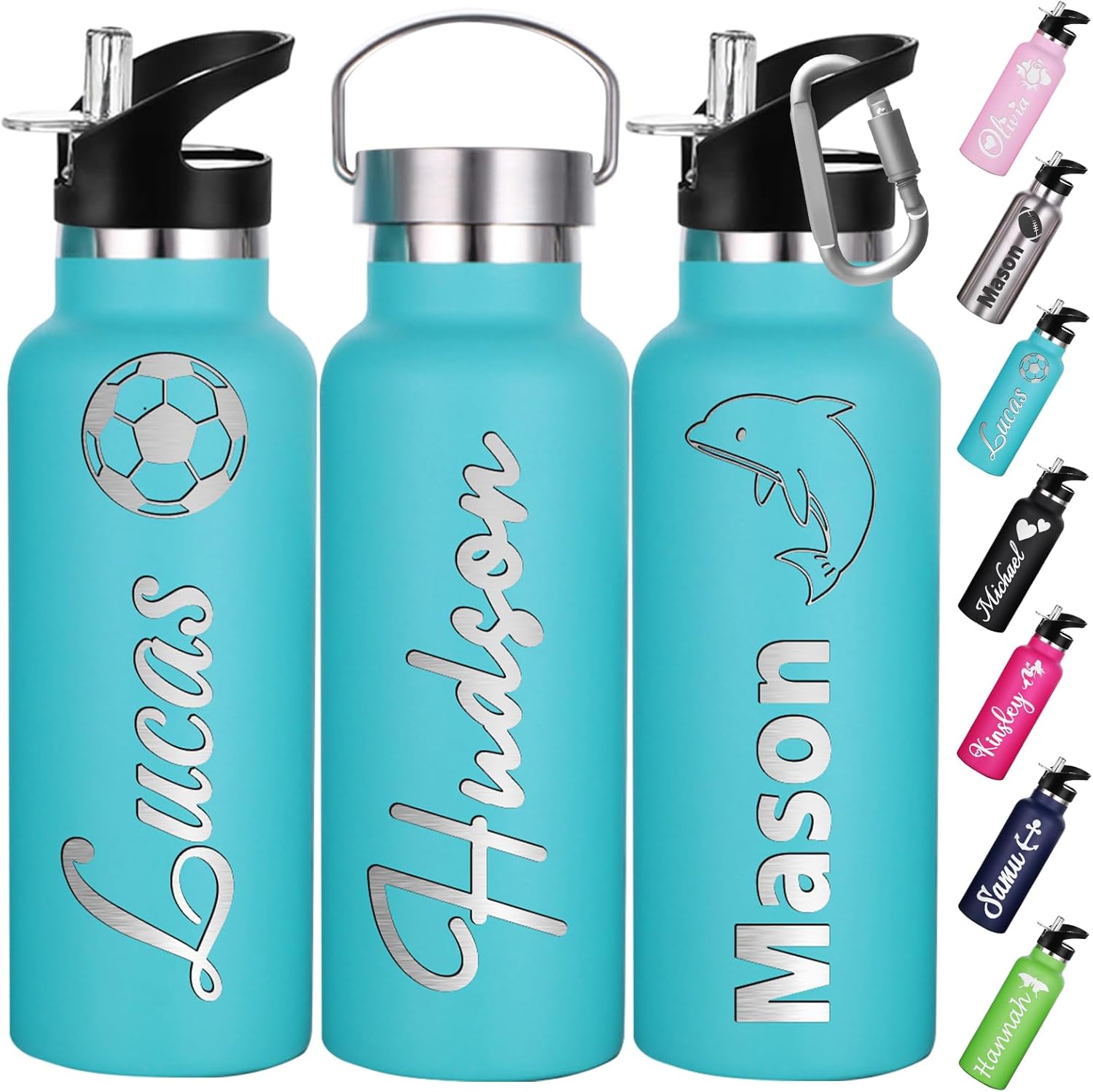 Personalized Stainless Steel Water Bottles