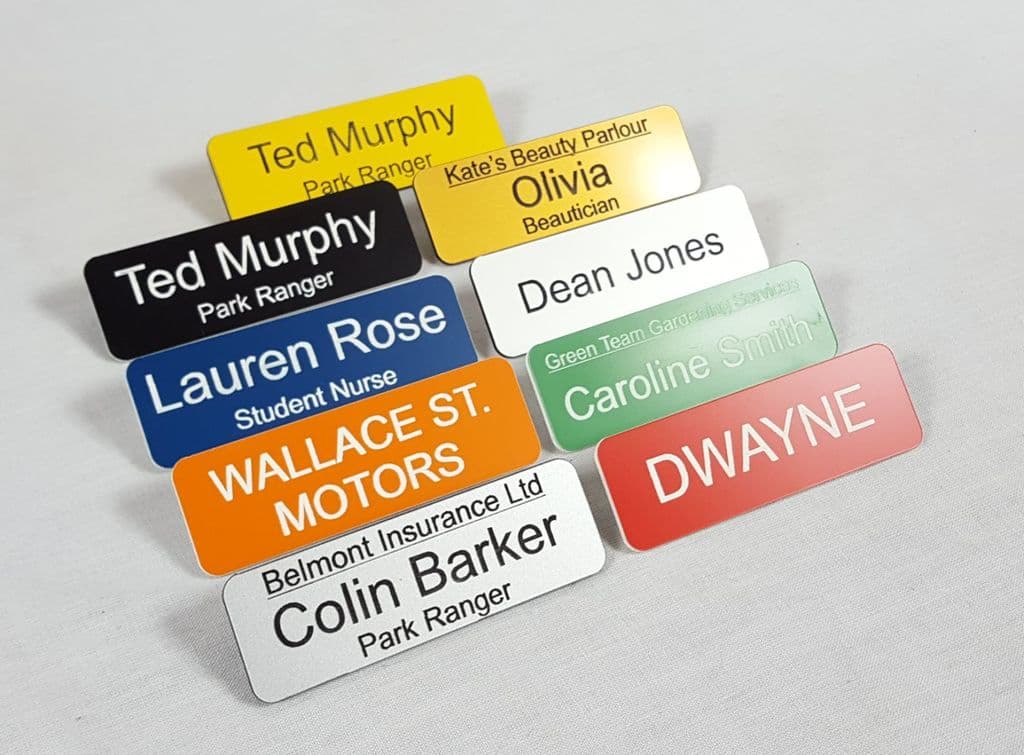Personalized Name Badges
