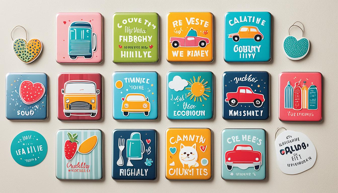 Cute Illustrated Fridge Magnets Custom