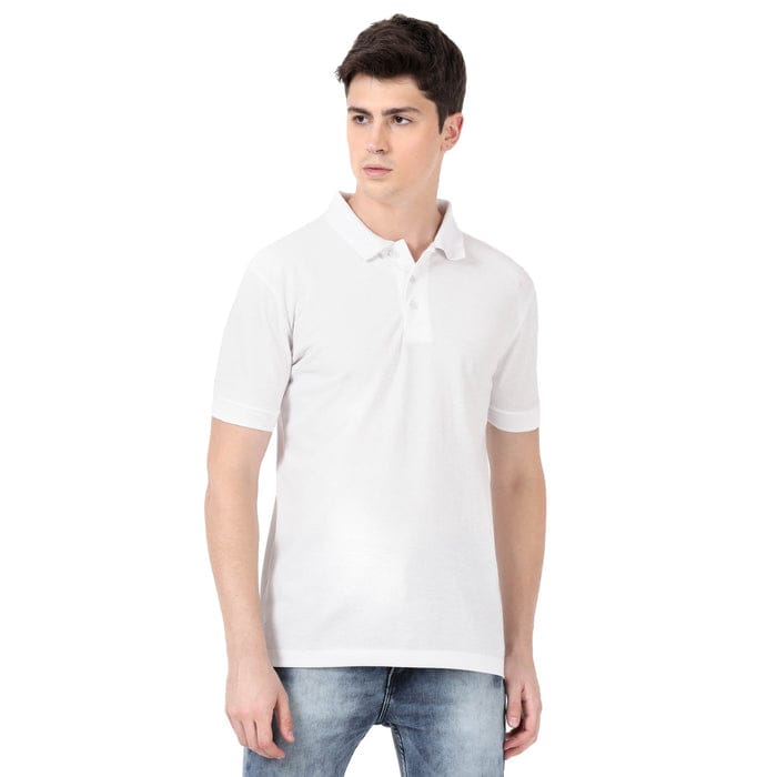 Classic White Polo Shirt