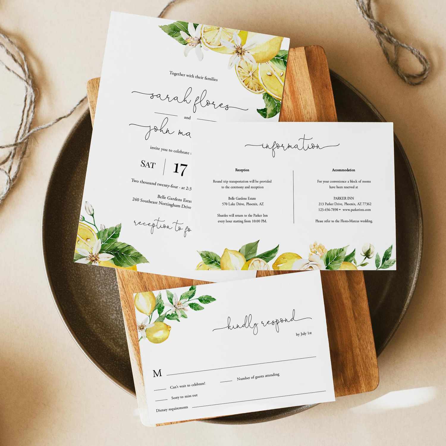 Custom Invitation Card