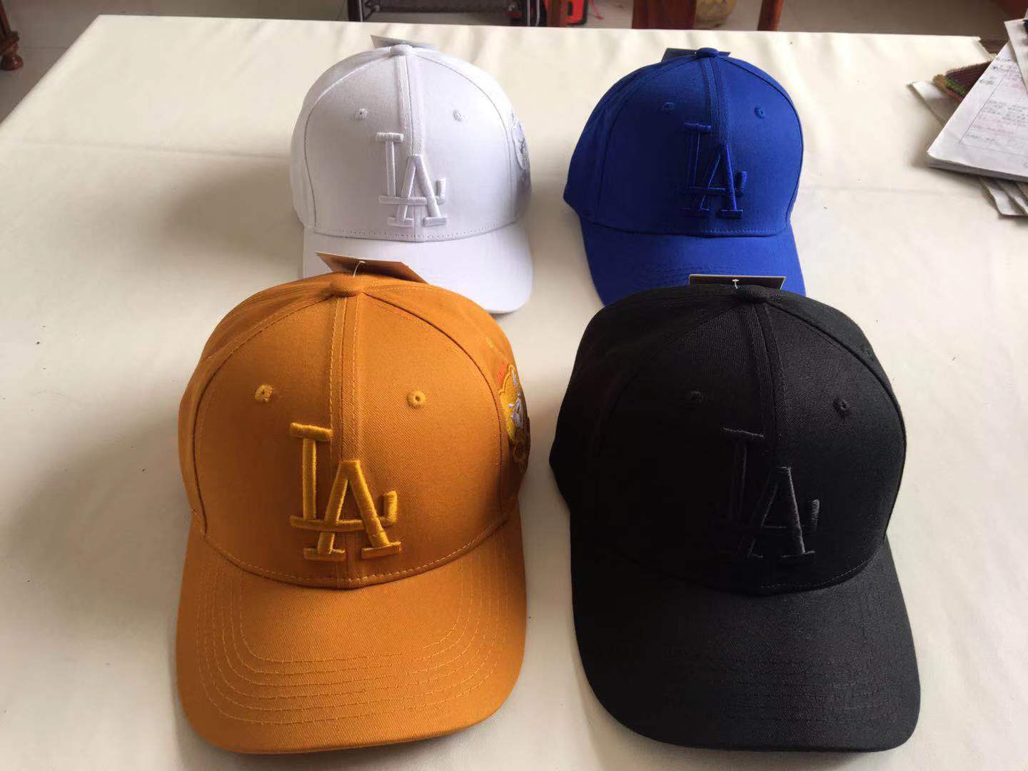 LA Logo Baseball Caps