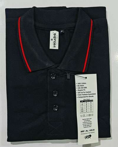 Men's Black Polo T-Shirt