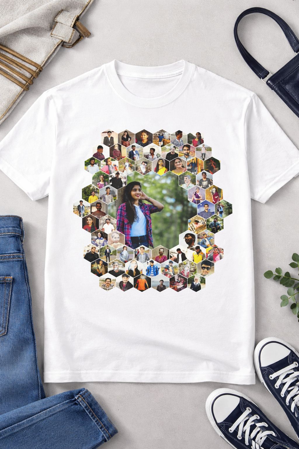 Custom Collage t-shirts Free Marker