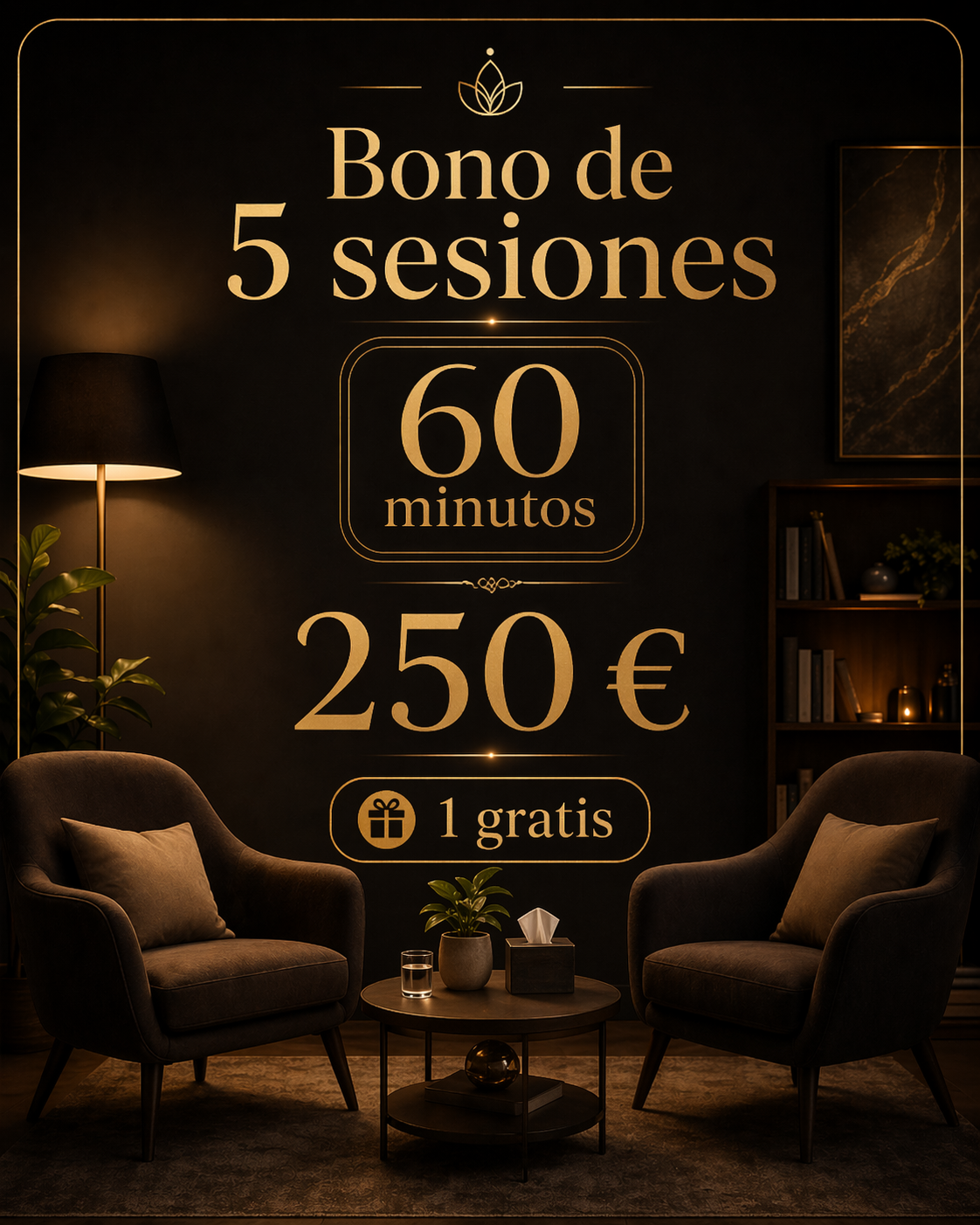 Bono de 5 sesiones (60 min)