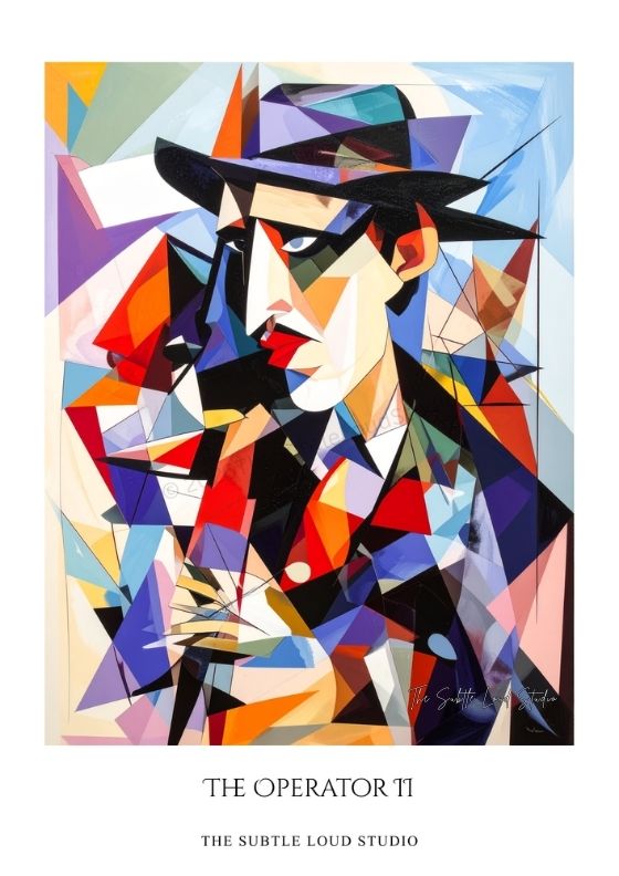 The Operator II Large Poster Print A2 or A1