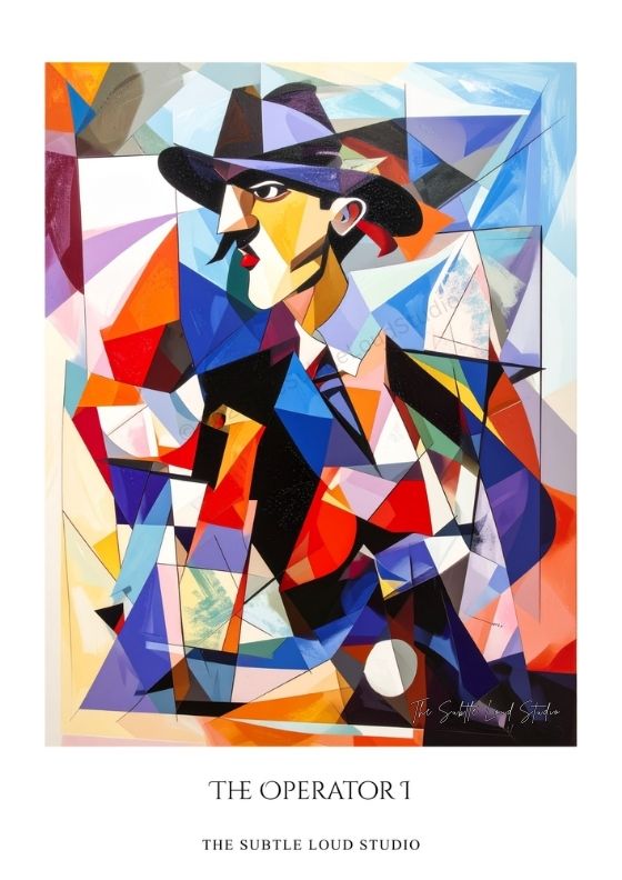 The Operator I Art Print A5, A4, A3