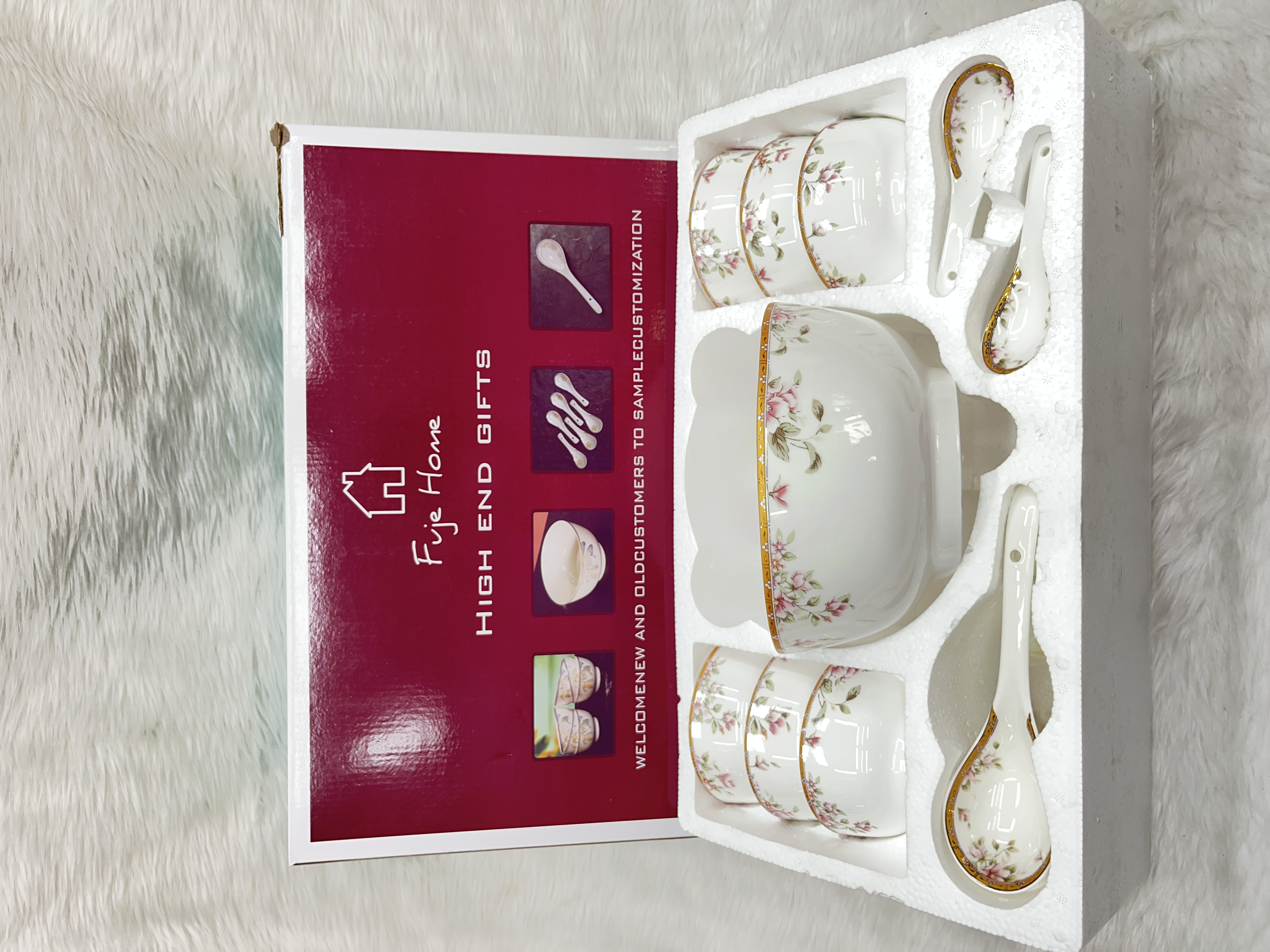 FYN Home Porcelain Soup Set