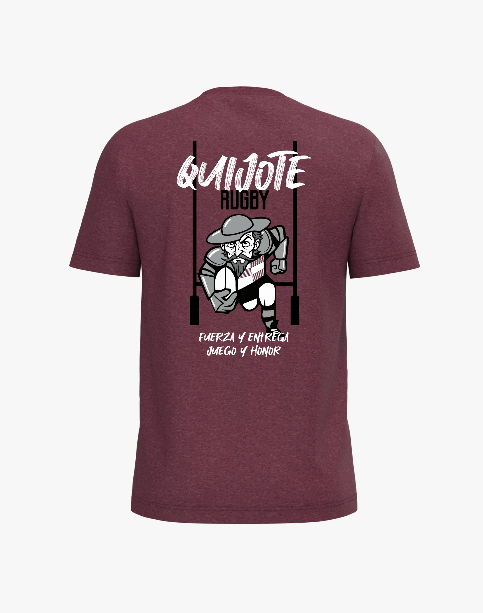 Camiseta Granate Quijote Niño/Adulto