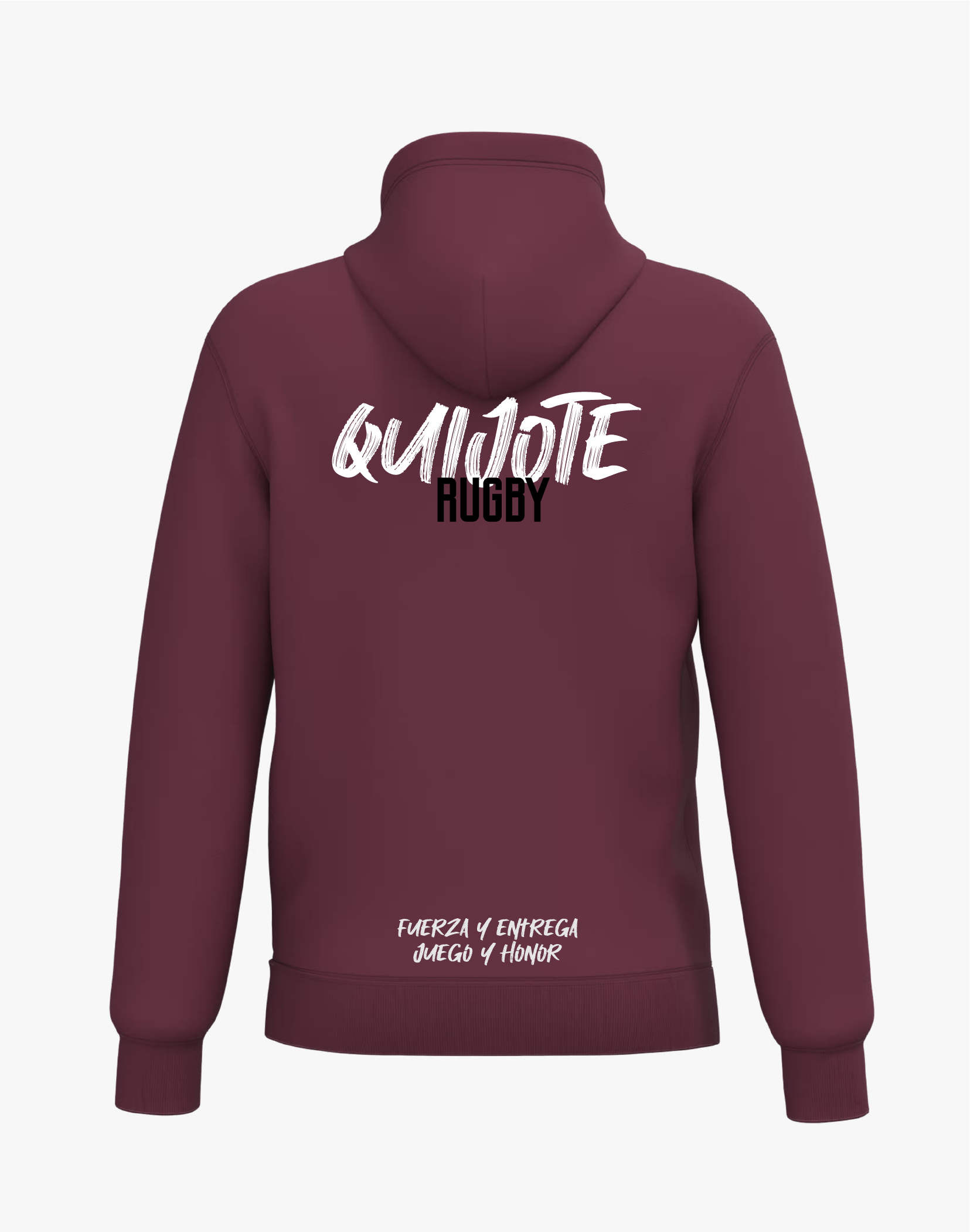 Hoodie Granate Quijote Niño/Adulto