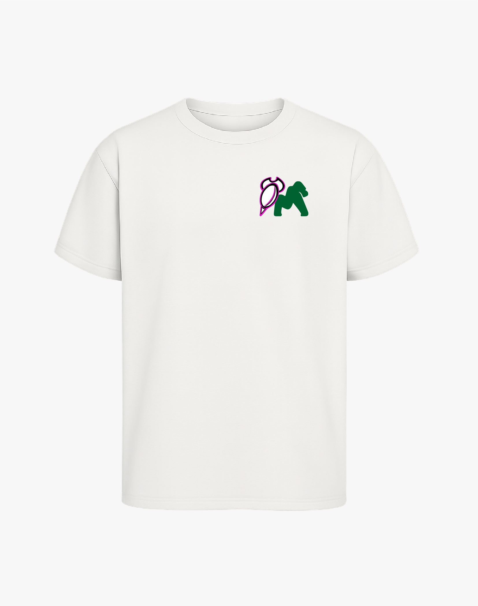 Camiseta blanca Union Quijote/Gorila Adulto/niño