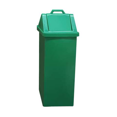 Lixeira Rotomoldado100 litros c/ tampa basculante