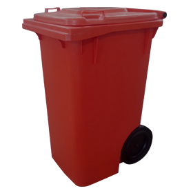 Lixeira plástica 240 litros