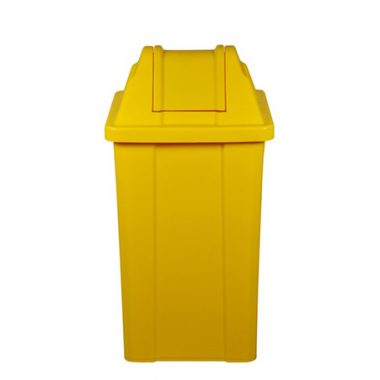 Lixeira 60 litros c/ tampa vai vem