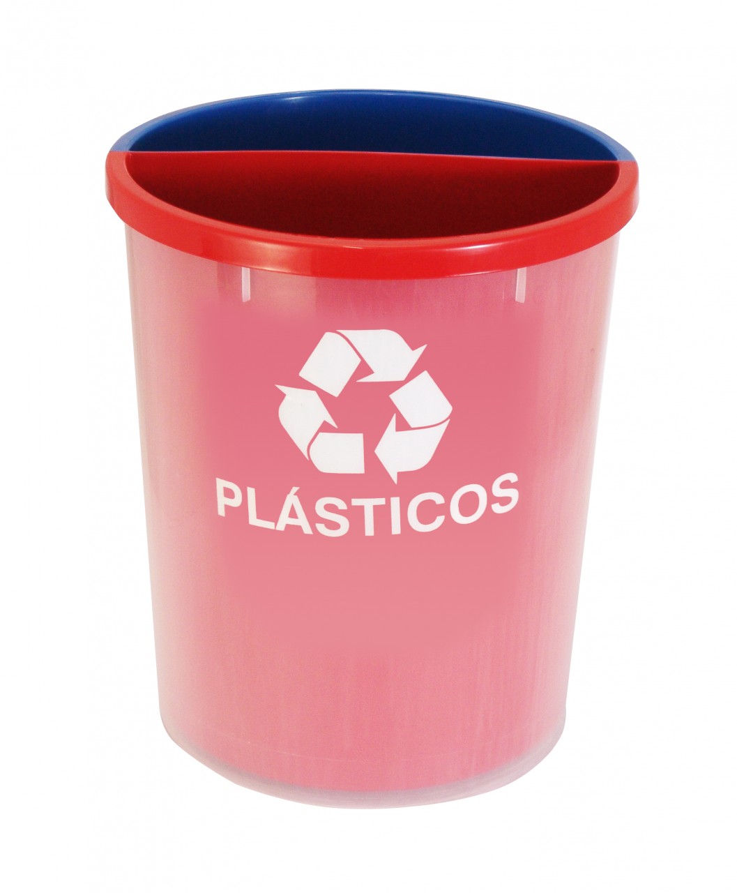 Lixeira Mix Plástica com 2 Divisões para Coleta Seletiva