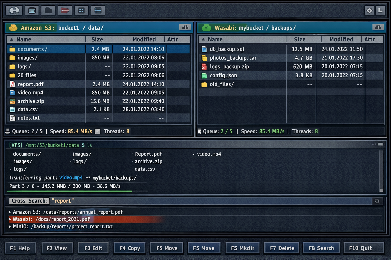 Cloud Storage Management Tool
