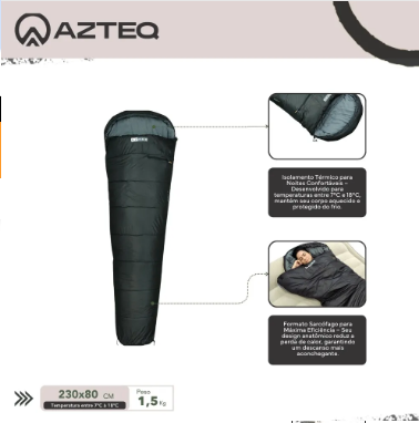 Saco de dormir HEAT - AZTEQ