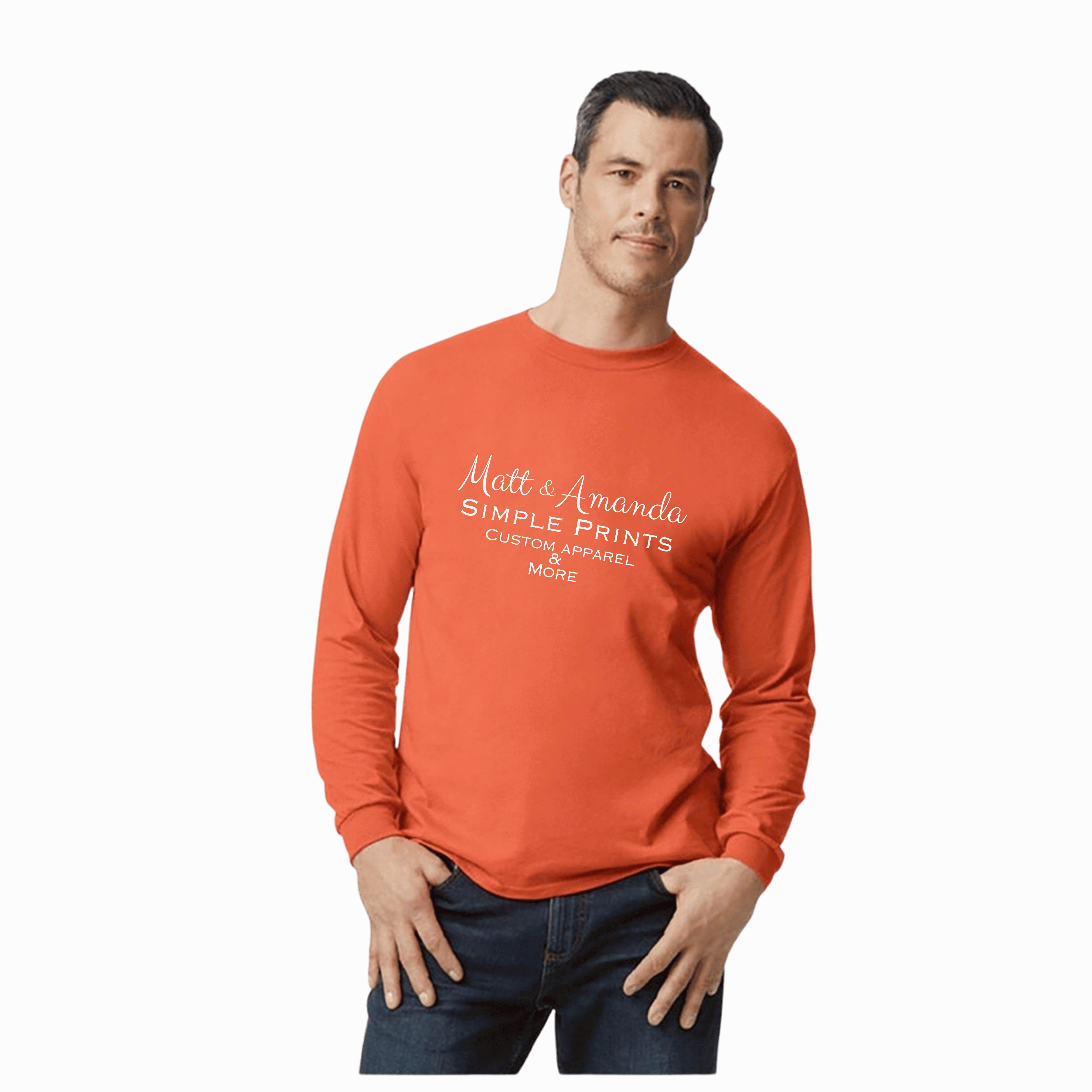 Custom Printed long sleeve T-Shirts
