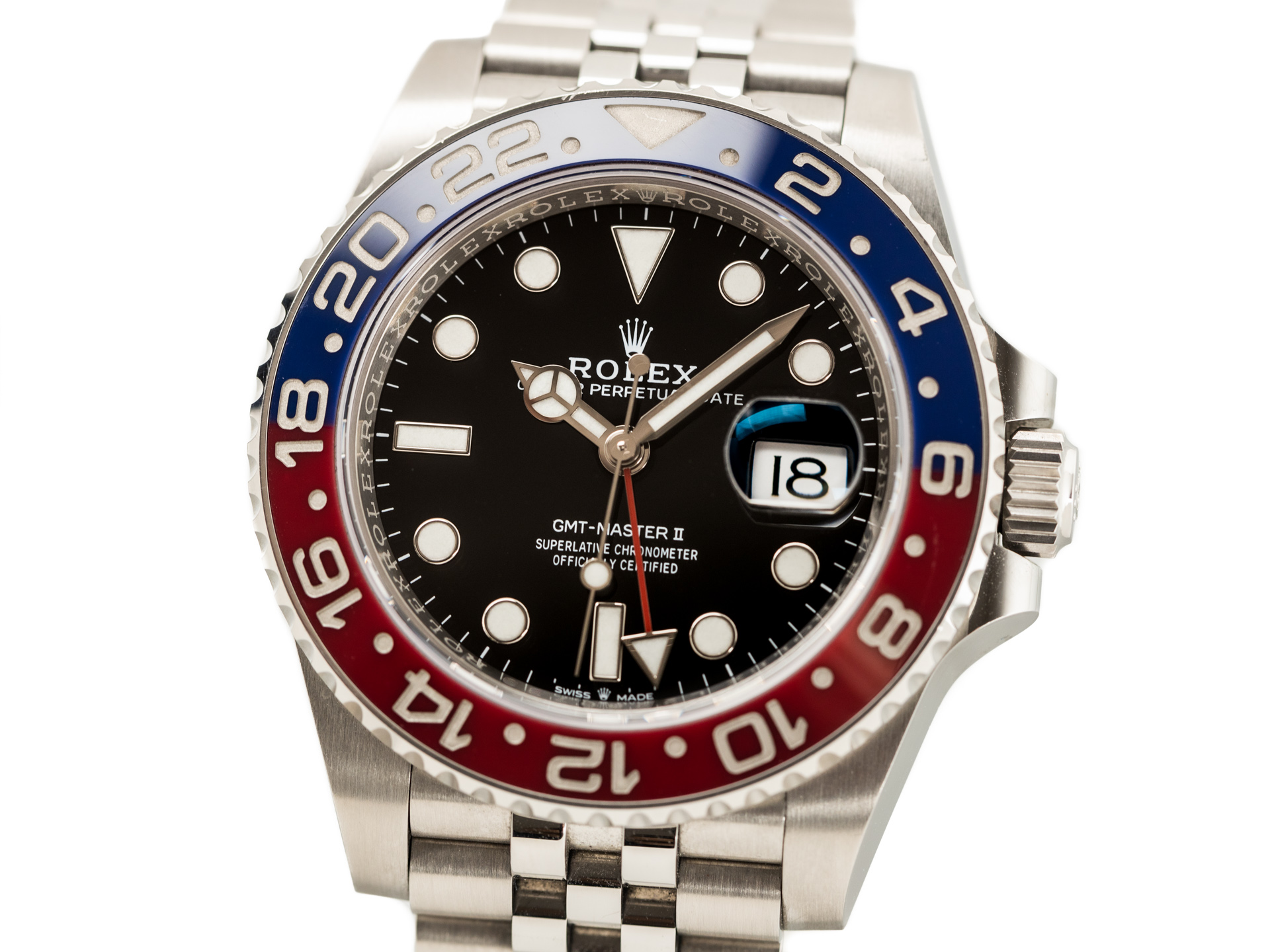 rolex GMT-MASTER II "Pepsi" jubilee