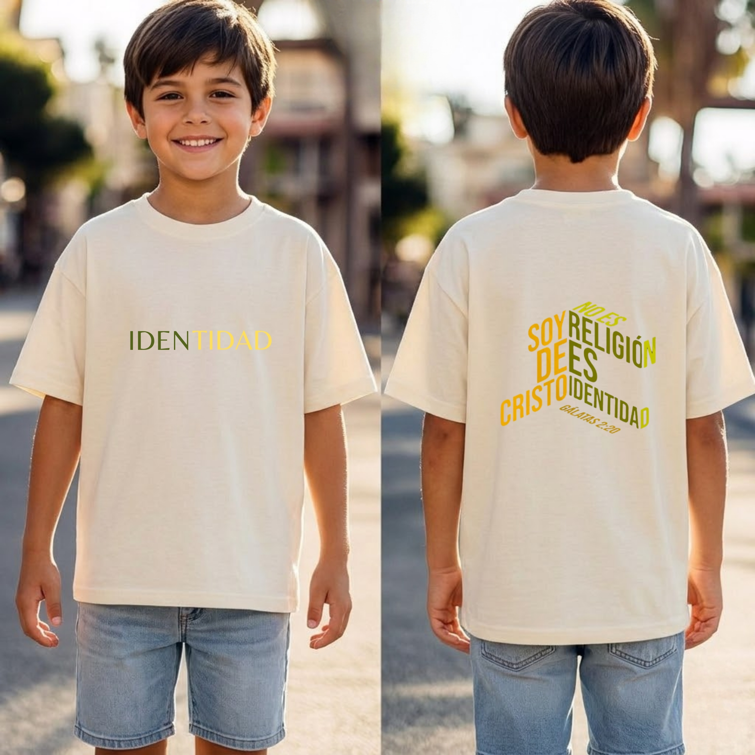 Remera Infantil "Identidad"
