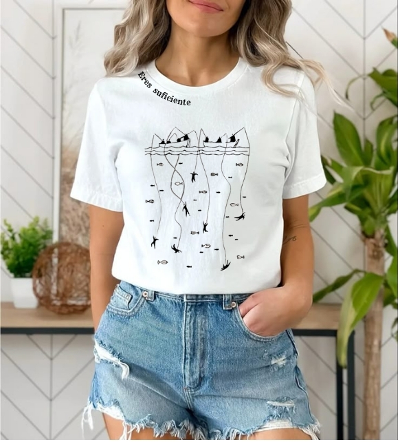 Remera 'Eres suficiente'