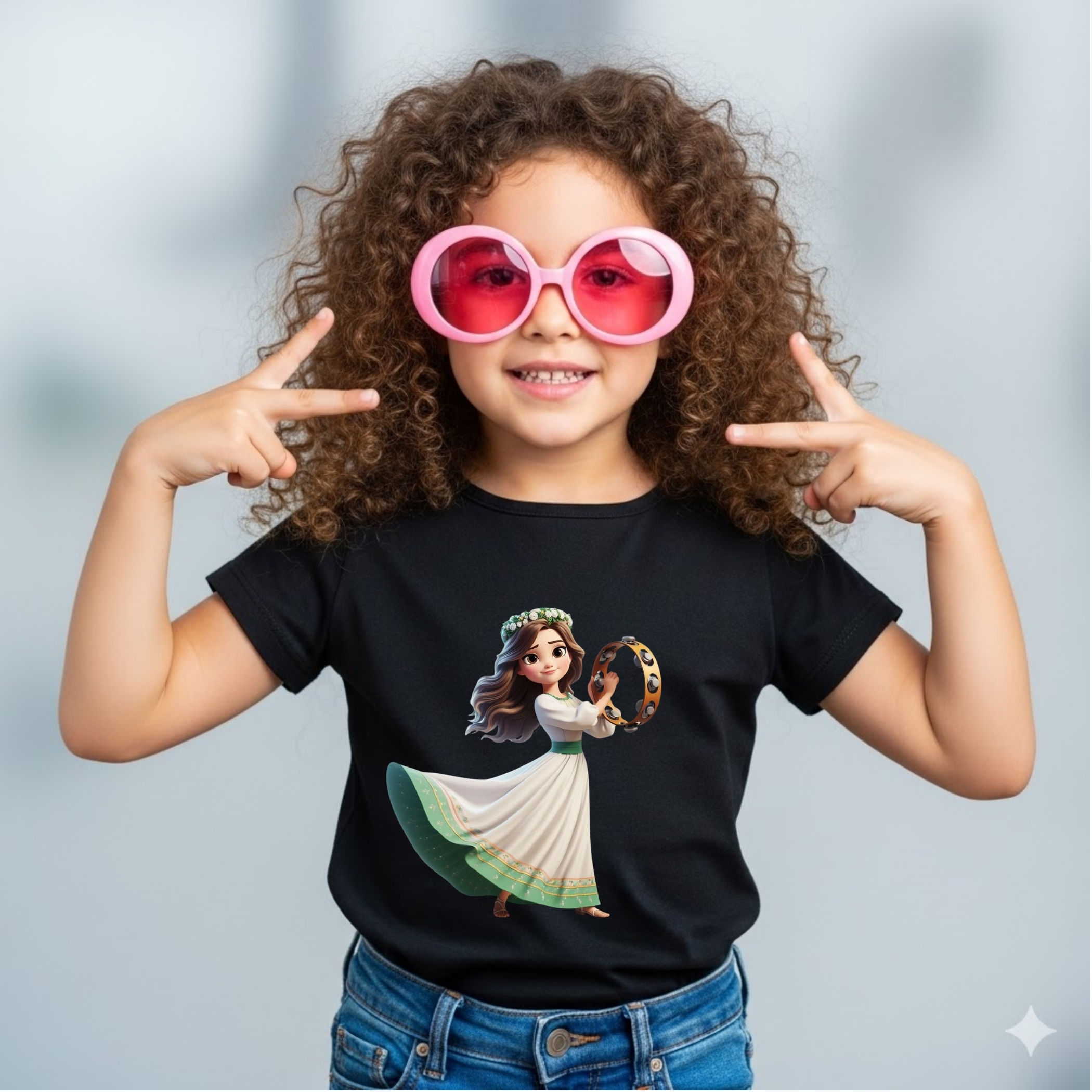 Remera infantil "Danzando""