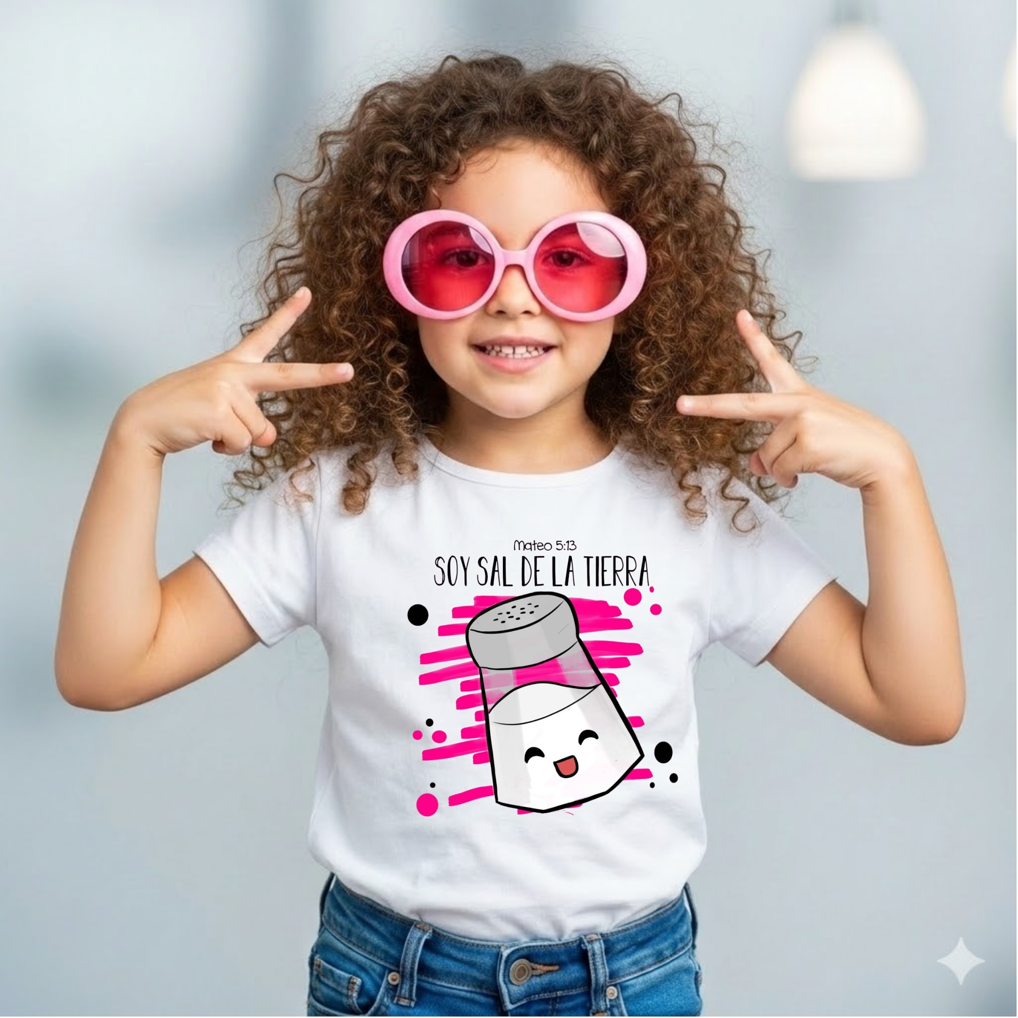 Remera Infantil 'Soy Sal de la Tierra'