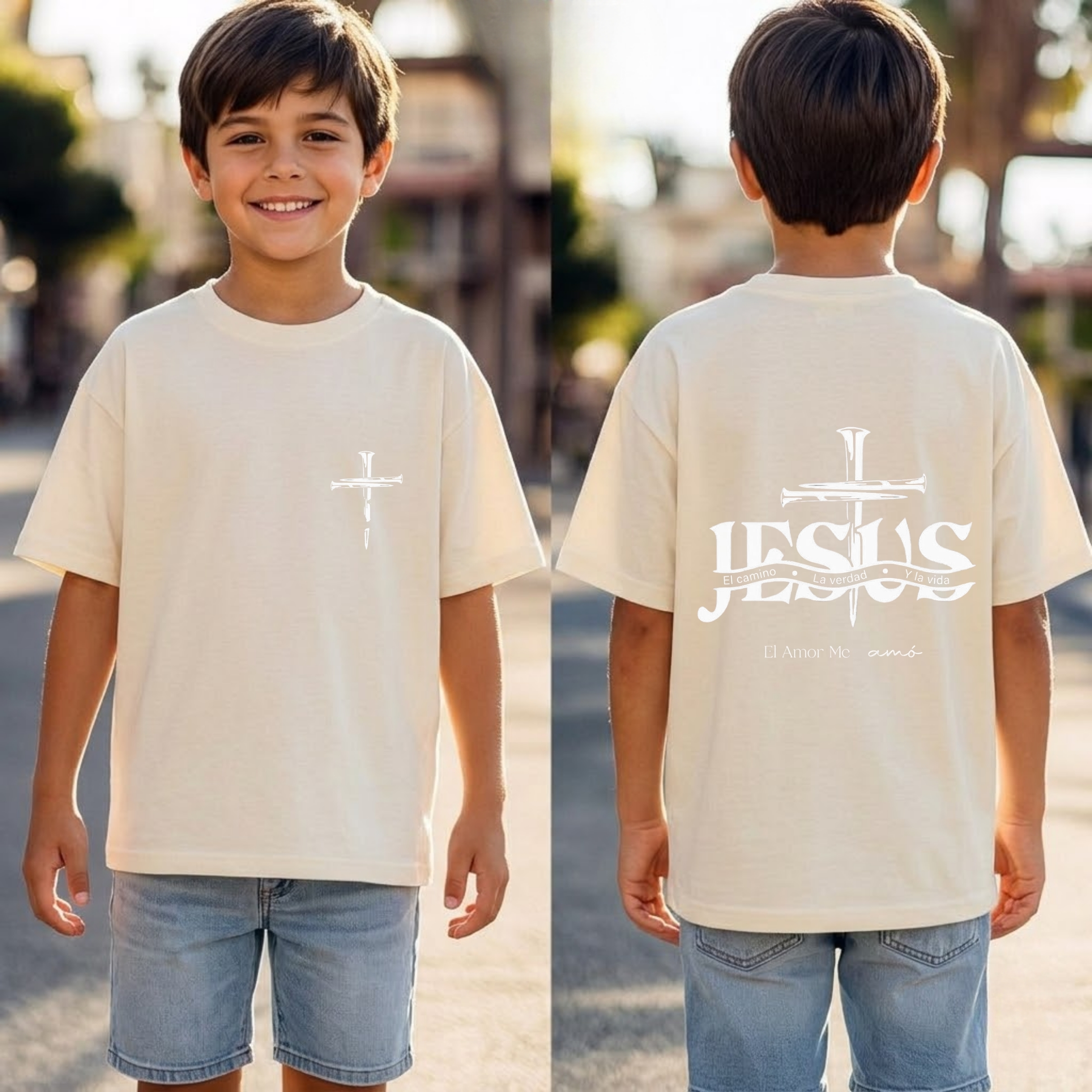 Remera infantil  !JESUS"
