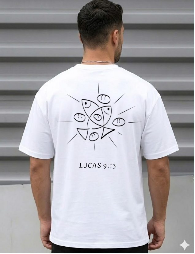 Remera "Lucas 9:13""