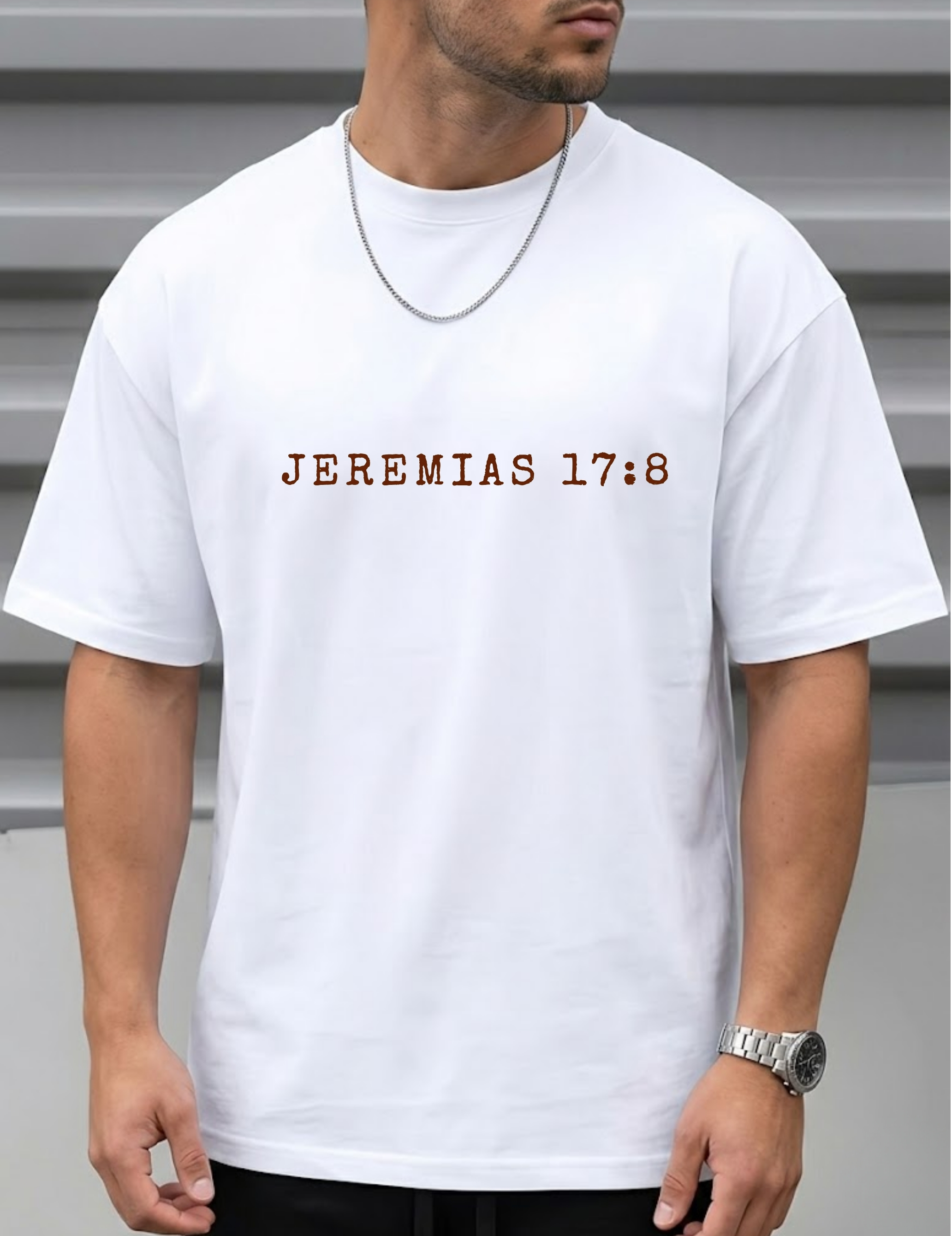 Remera "Jeremías 17:8"