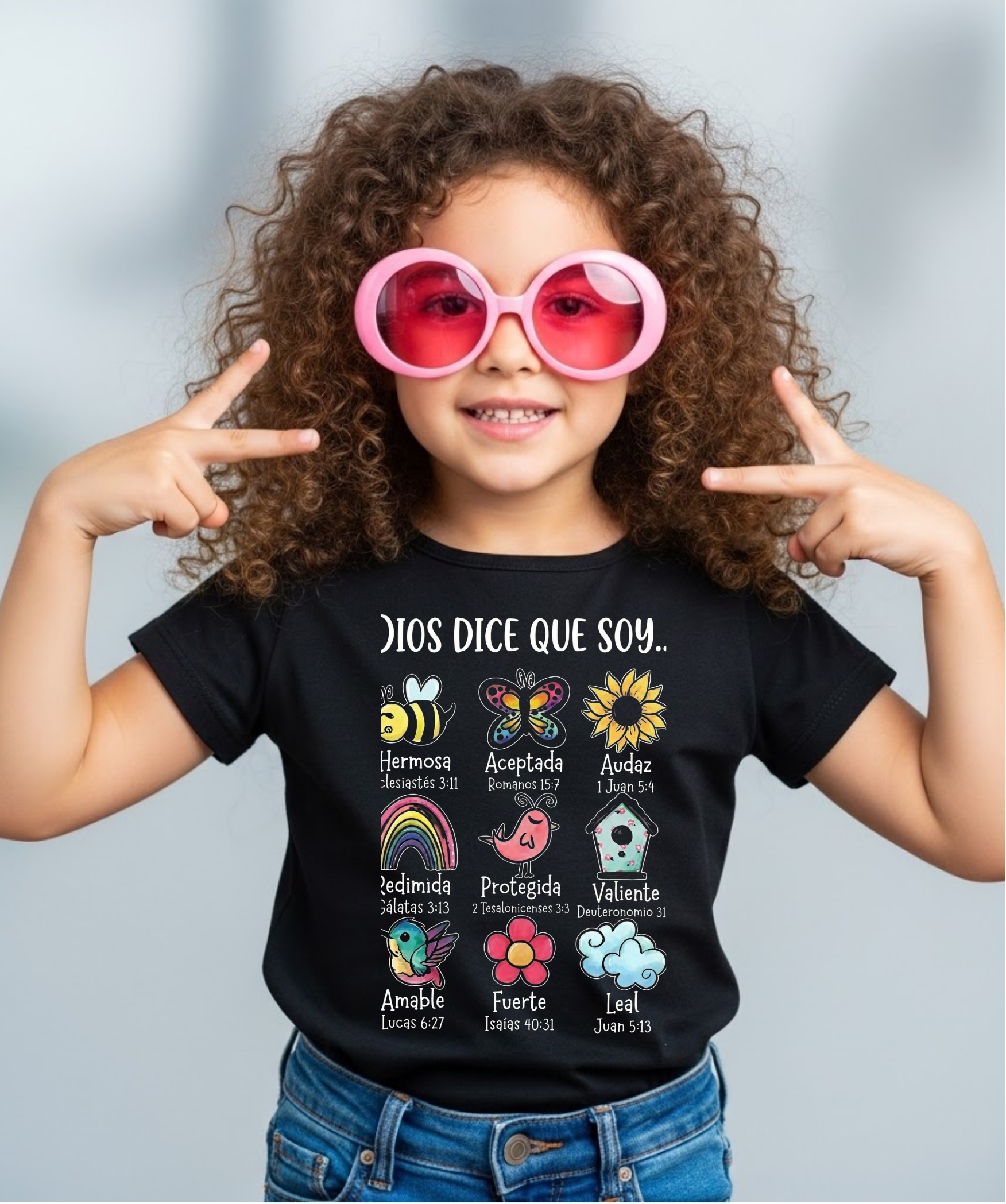 Remera infantil 'Dios dice que soy'
