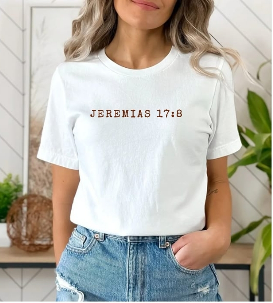 Remera Jeremías 17:8