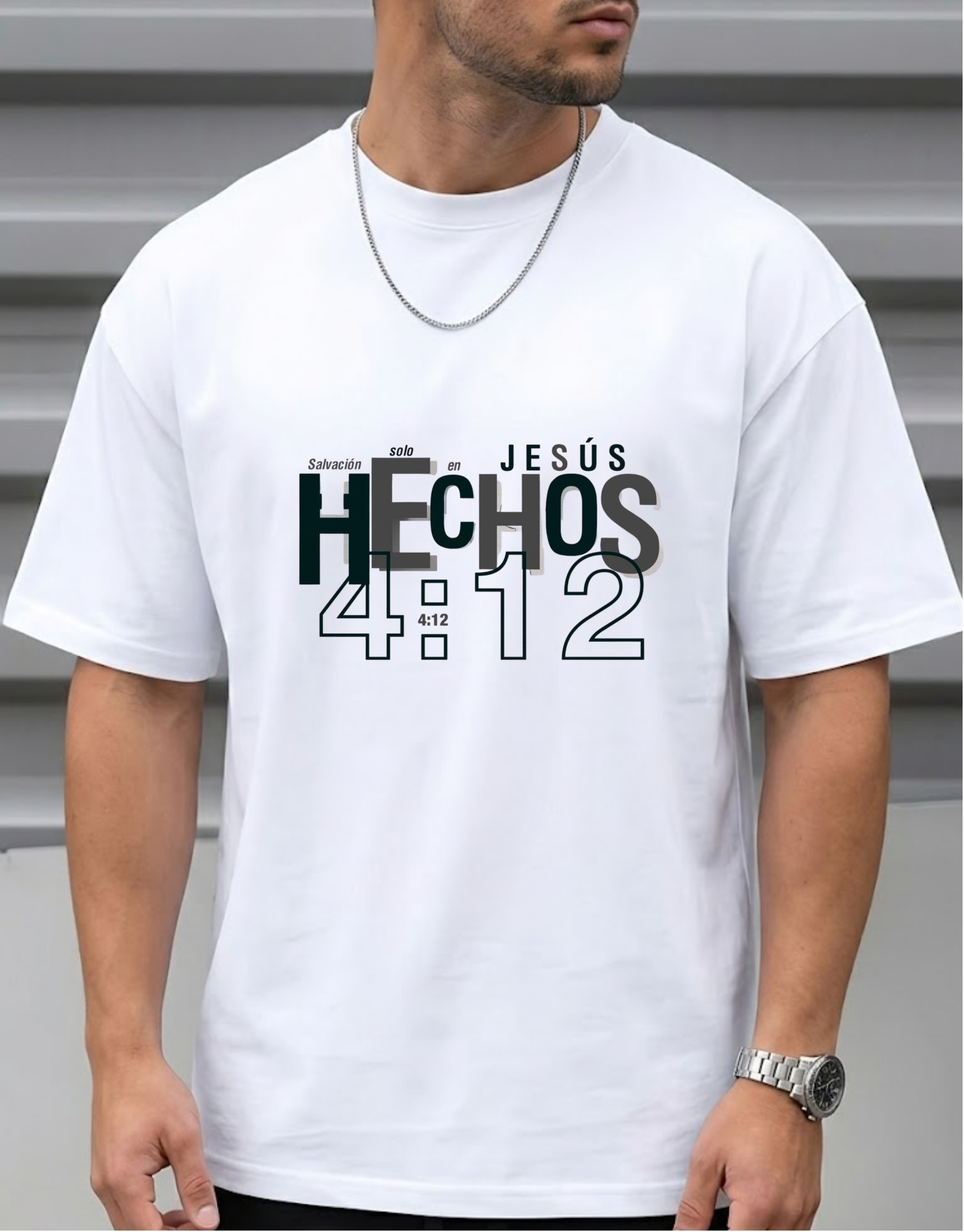 Remera ""Hechos 4:12"