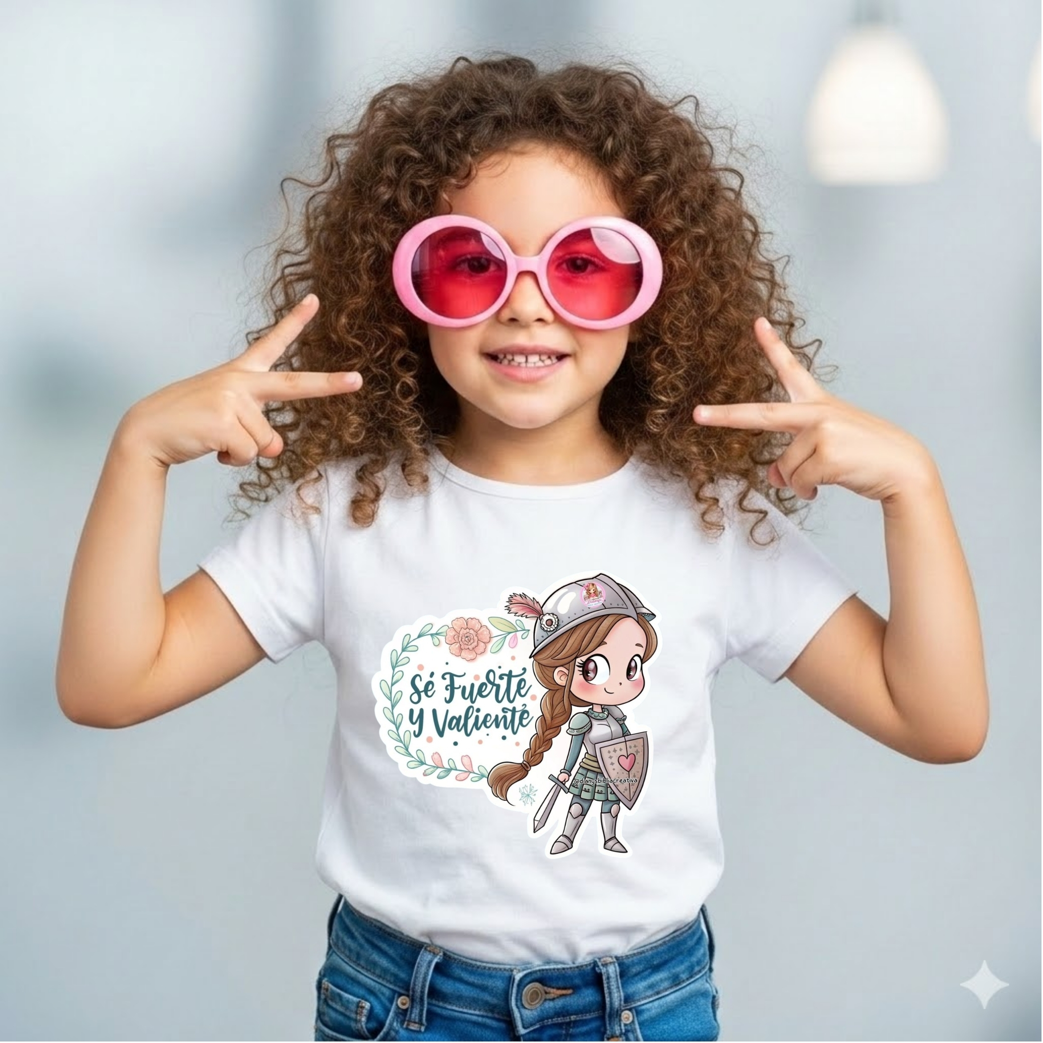 Remera Infantil "Se Fuerte"