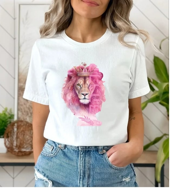 Remera "León Rosa"