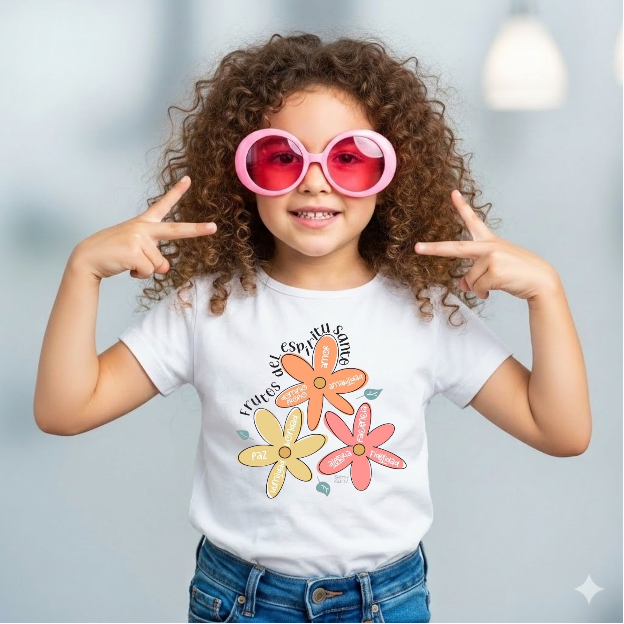 Remera infantil 'Frutos del Espíritu"