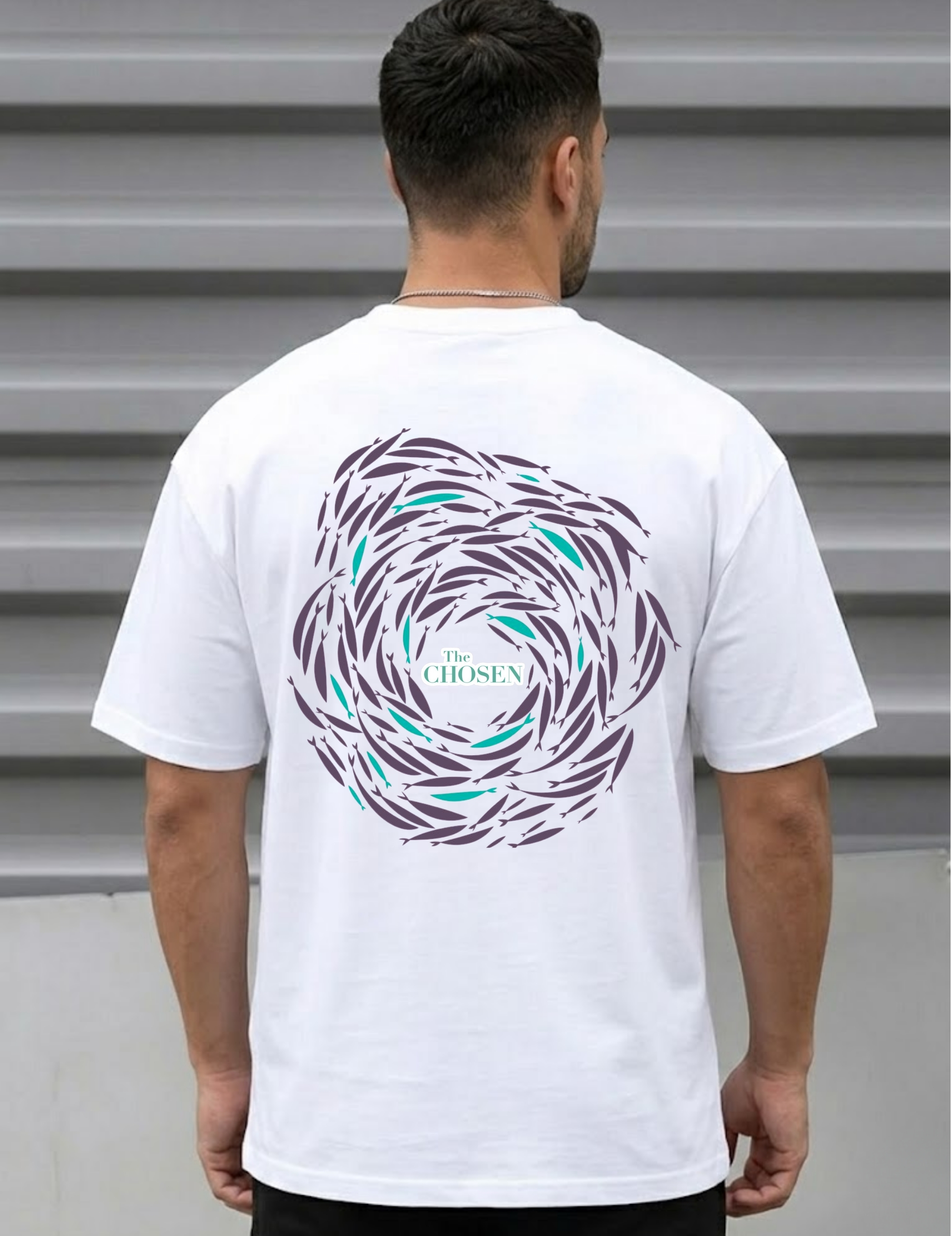 Remera Blanca Chosen