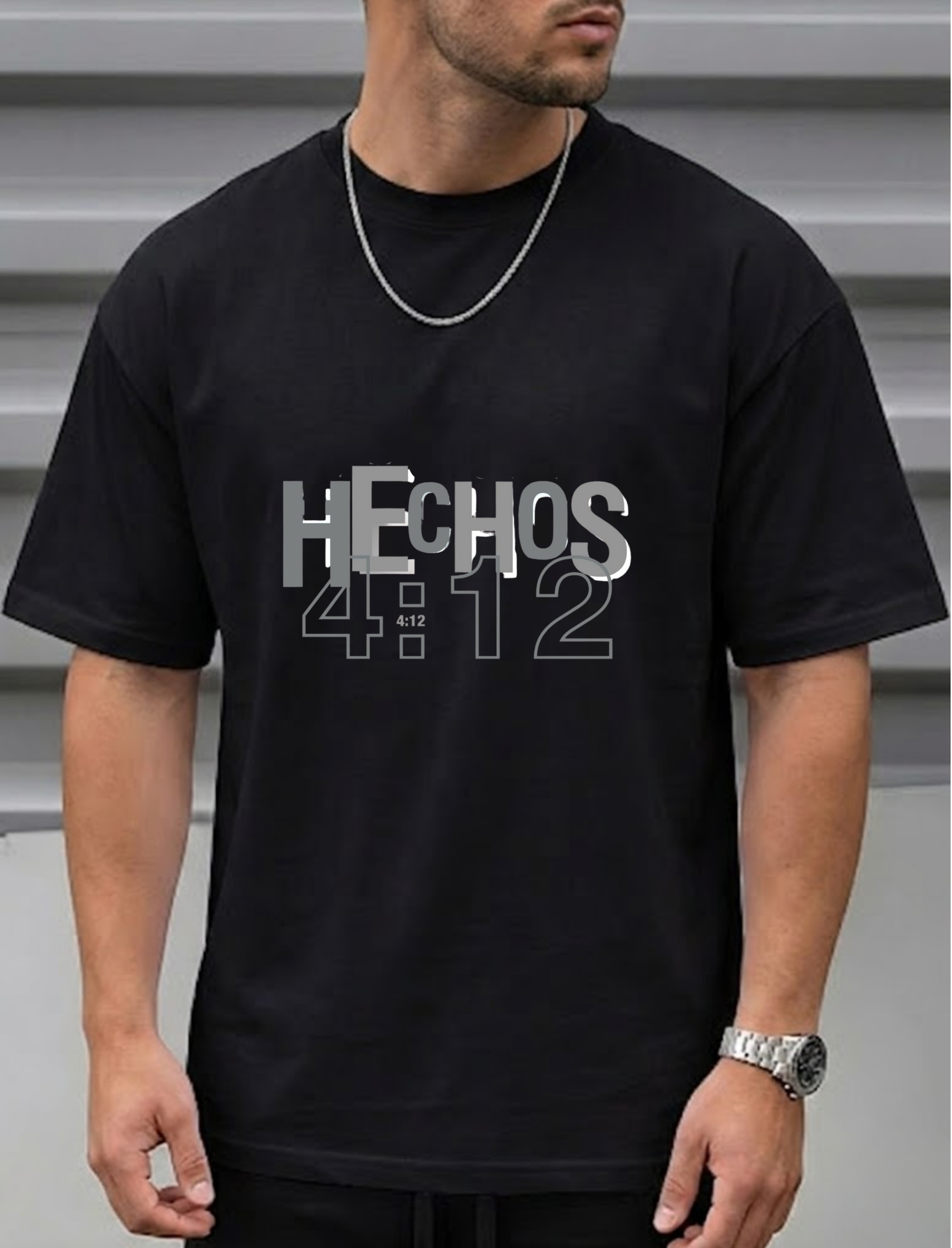 Remera "HECHOS 4:12""