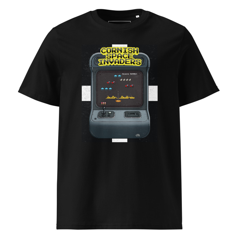 Cornish Space Invaders Tee