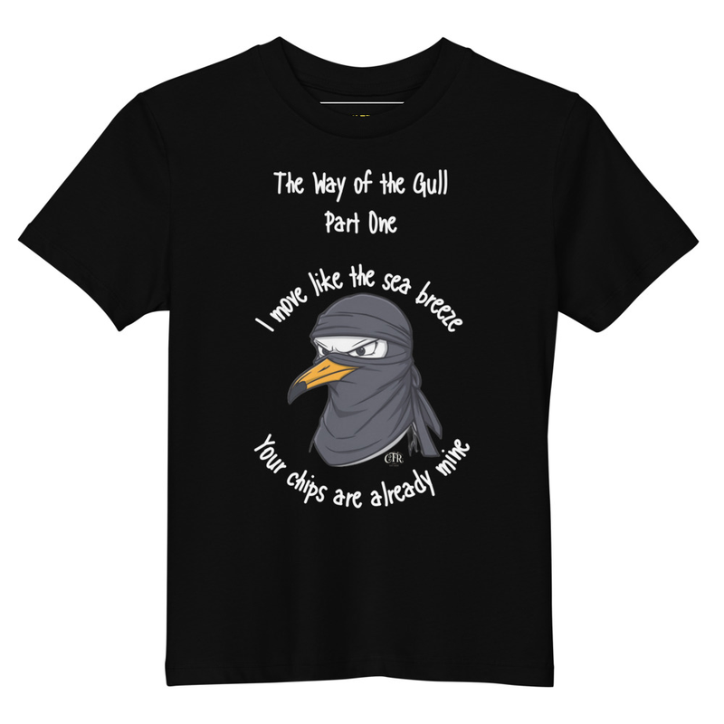 Kids Way of the Gull Part One Tee - Black