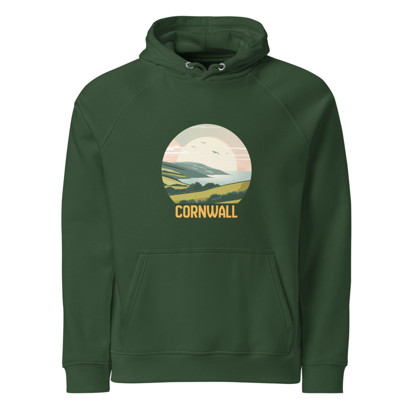 Cornish Vista Hooded Long Sleeve Warm Tee