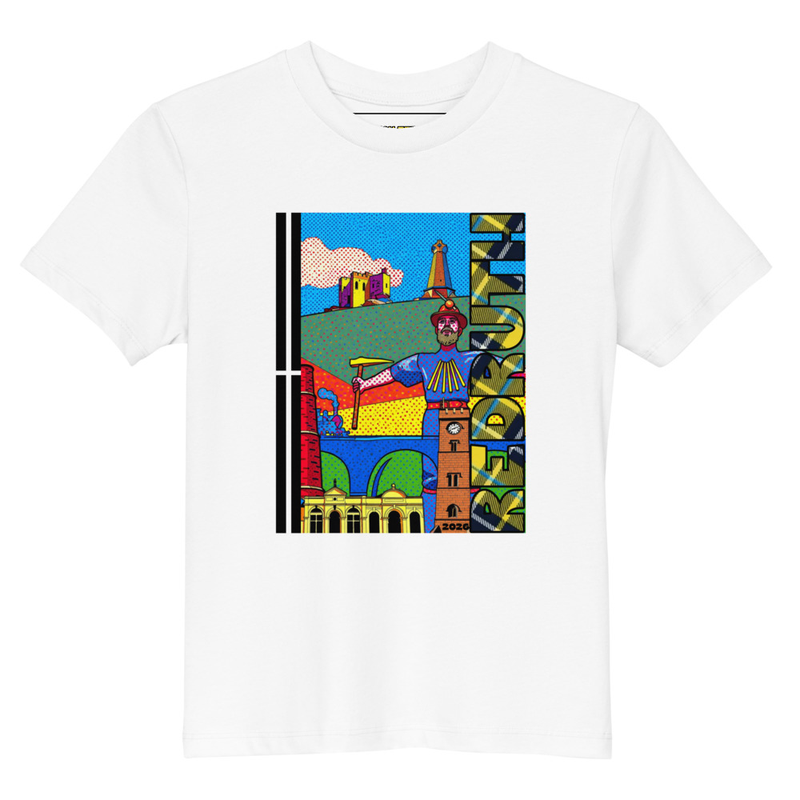 Kids Pop Art Redruth Tee