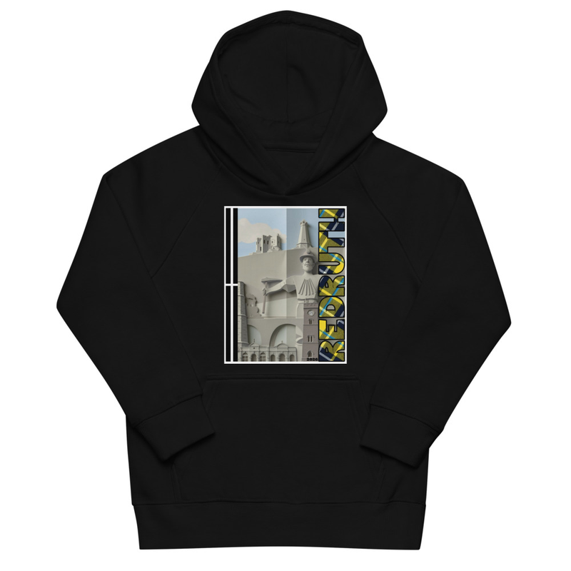 Kids Origami Redruth Hooded Long Sleeved Warm Tee