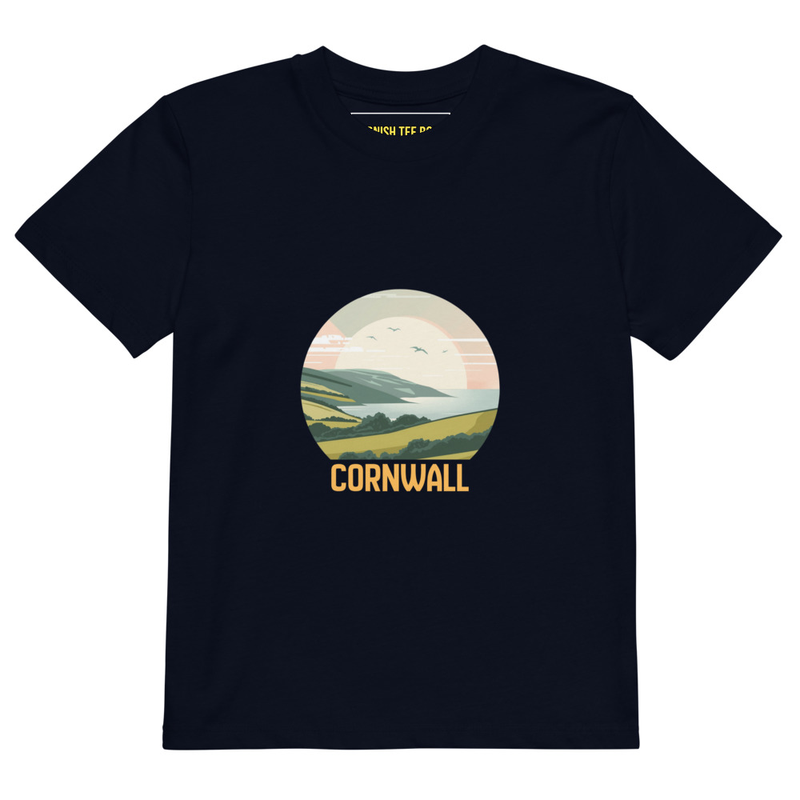 Kids Cornwall Pastel Vista Tee
