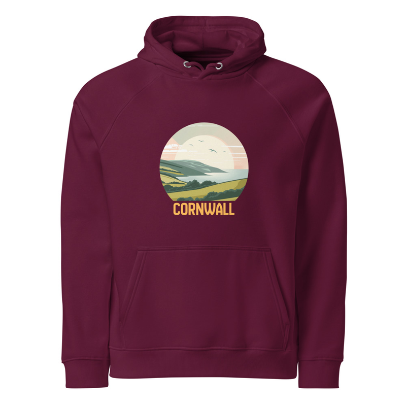 Cornish Vista Hooded Long Sleeve Warm Tee